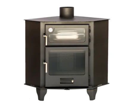 Estufa de leña con horno modelo AZUER RINCON