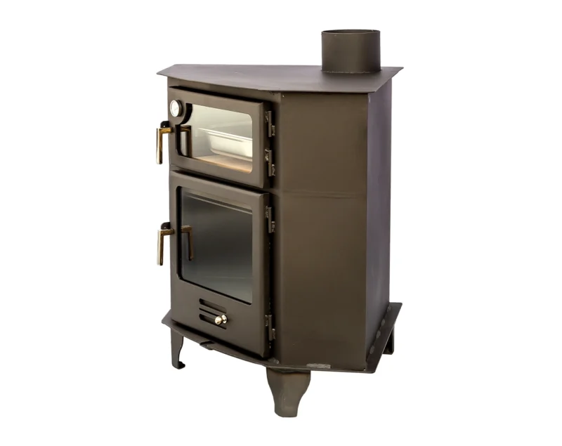 Estufa de leña con horno modelo AZUER RINCON - Imagen 3