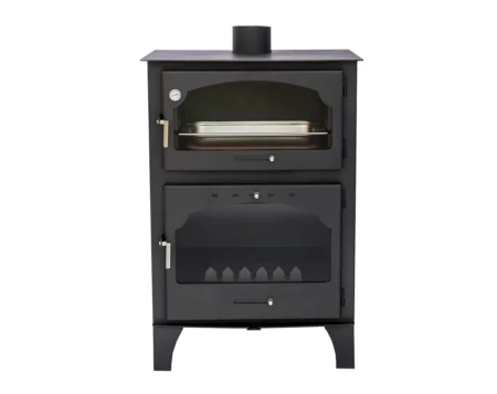 Estufa de leña con horno modelo JABALON HORNO