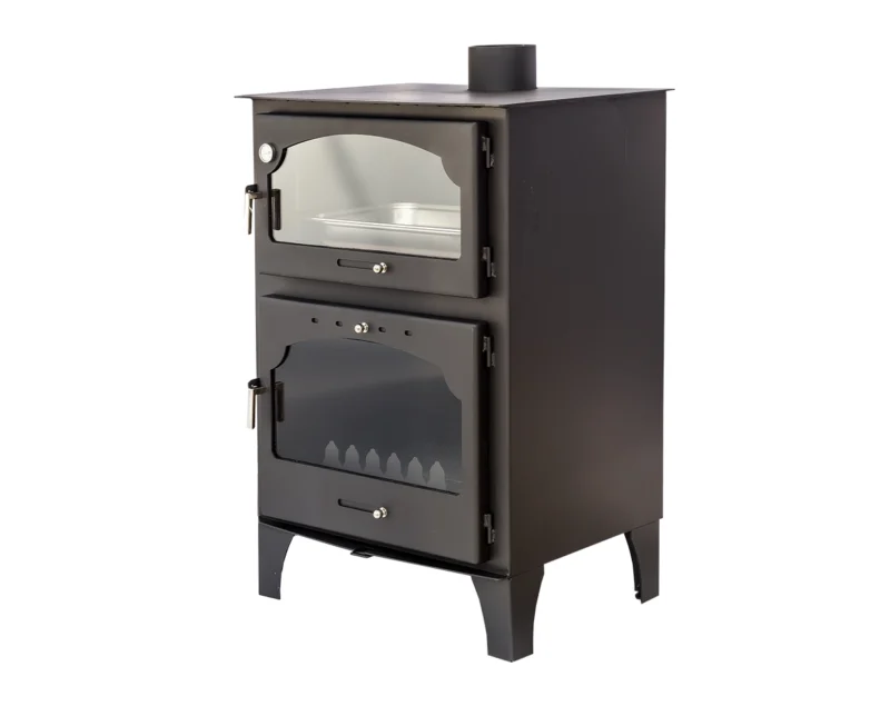 Estufa de leña con horno modelo JABALON HORNO - Imagen 3