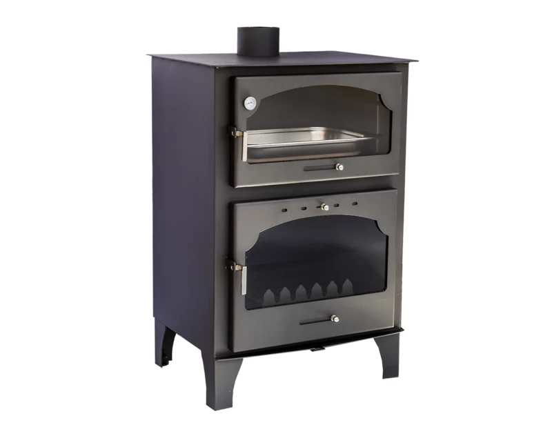 Estufa de leña con horno modelo JABALON HORNO - Imagen 2