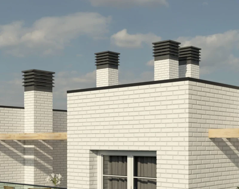 Remate de chimenea Letur 6 lamas - Imagen 2