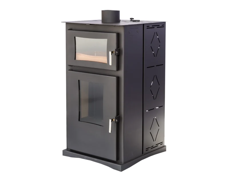 Estufa de pellets con horno modelo VITTA NATURE - Imagen 2