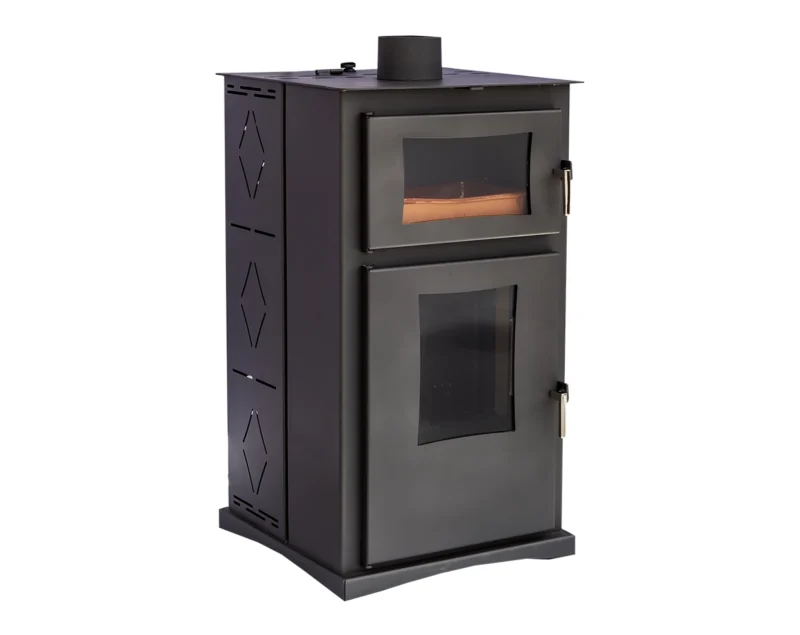 Estufa de pellets con horno modelo VITTA NATURE - Imagen 3