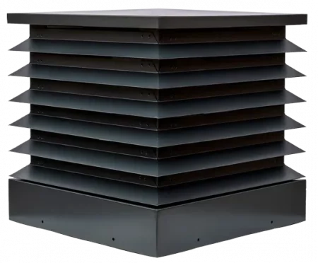 Remate de chimenea Calatrava lamas rectas